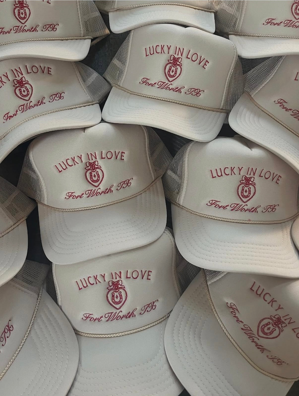 Custom embroidered trucker hats