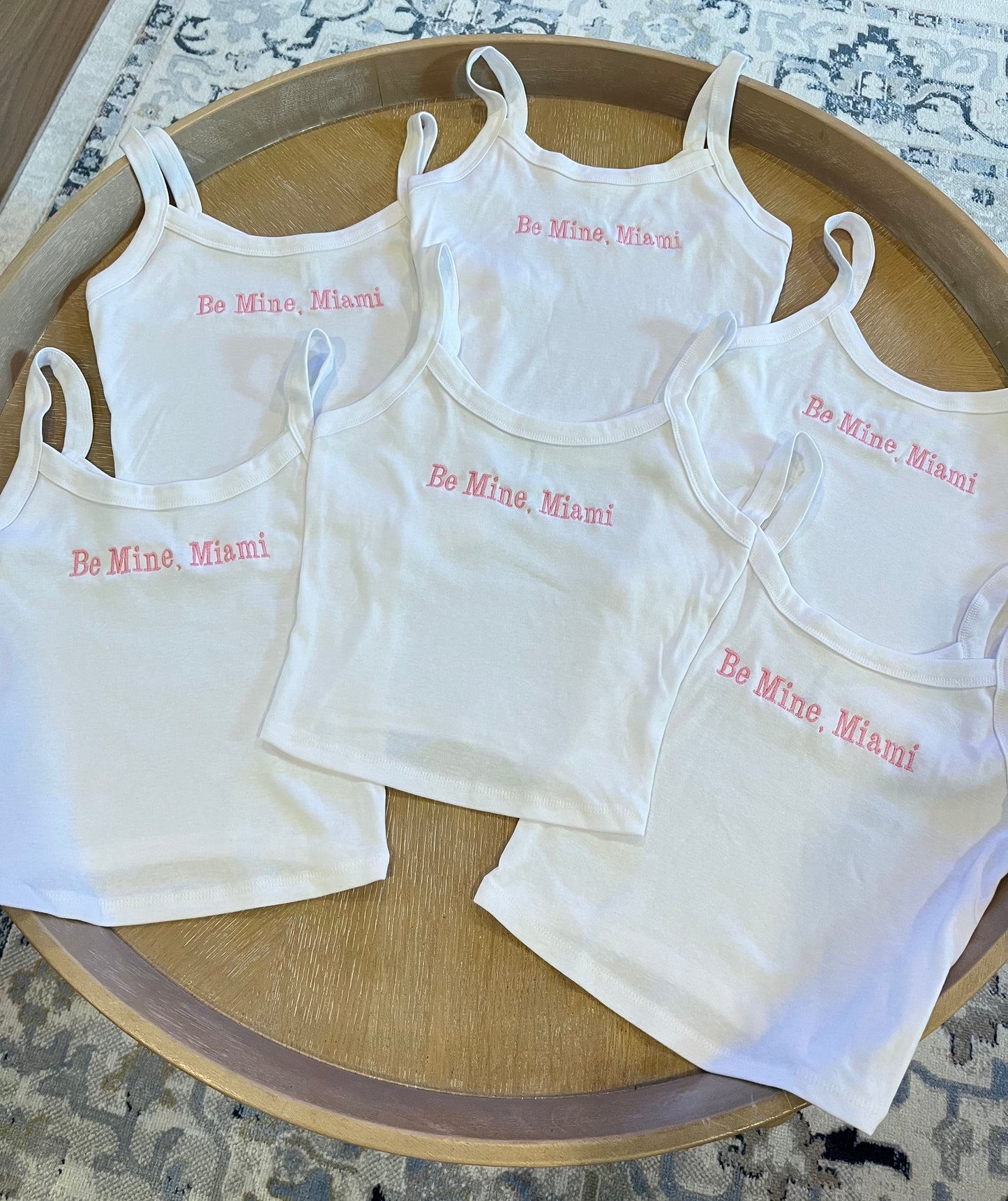 Custom embroidered tank tops