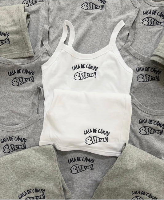 Casa de campo tank and shorts set