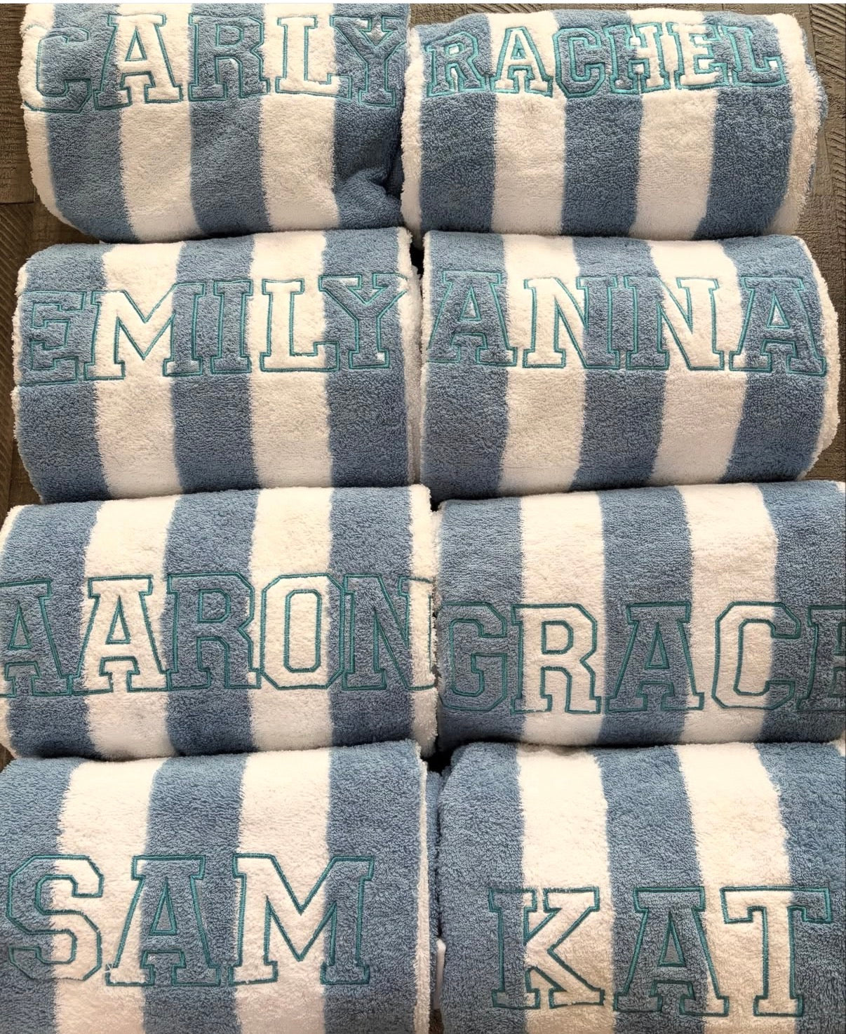 Custom cabana towels