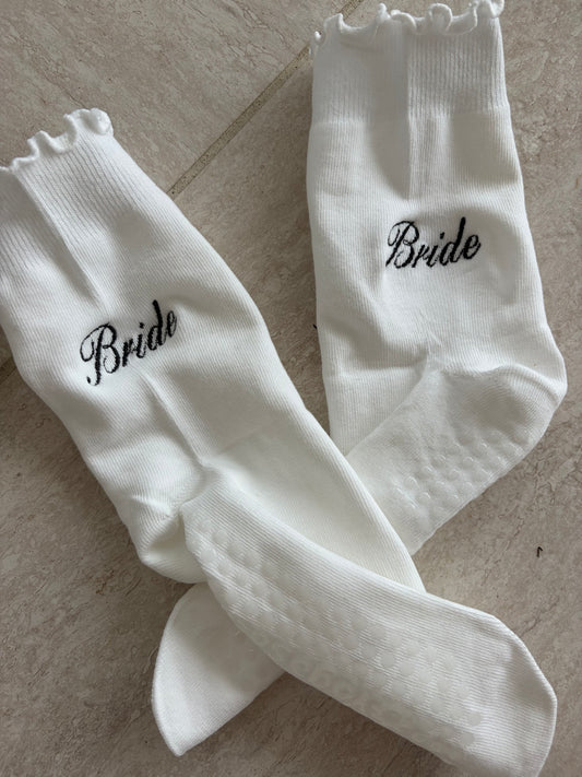 Custom pilates socks
