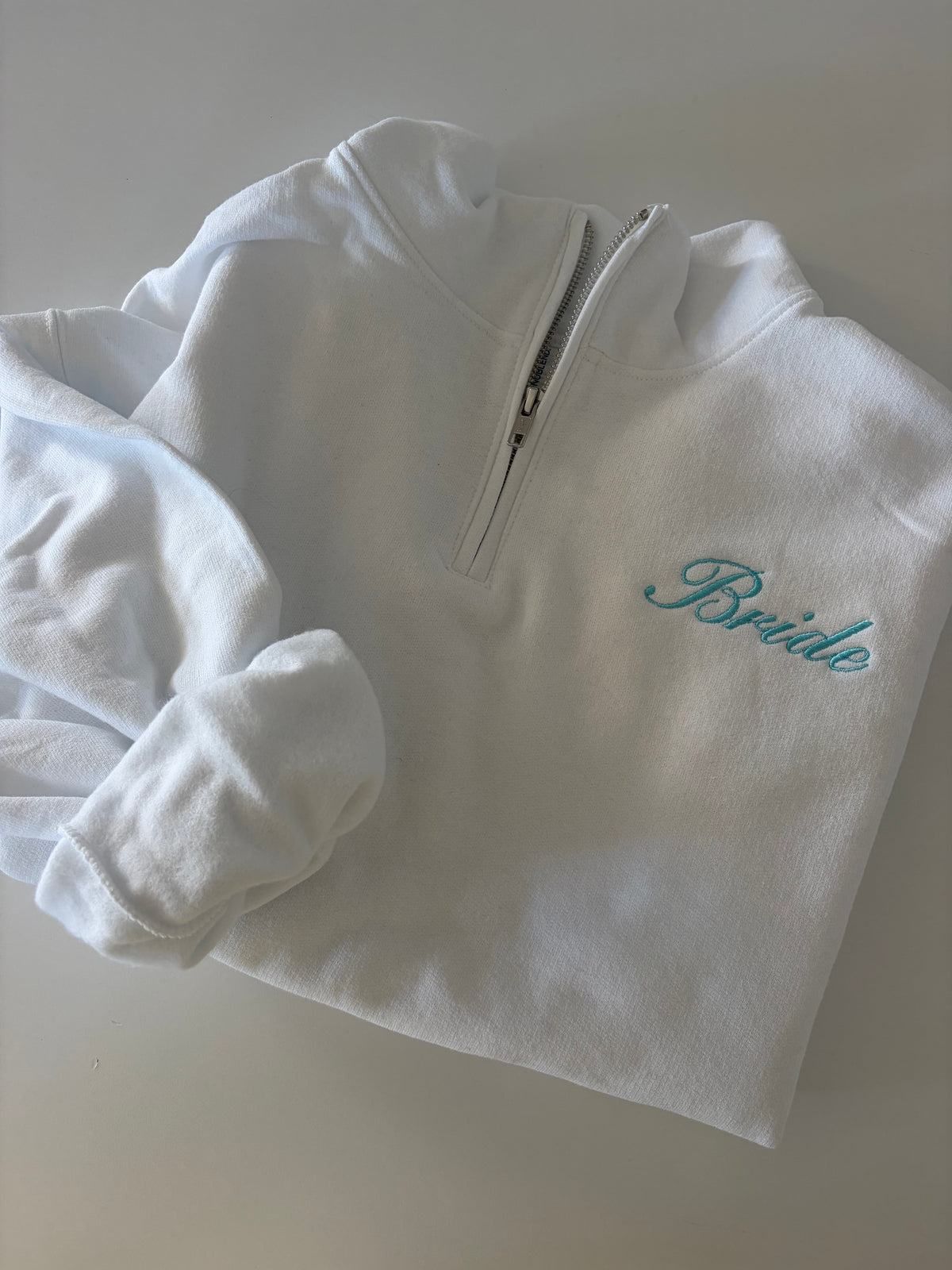 Custom quarter zip sweatshirt
