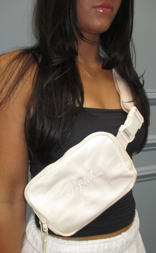 Custom embroidered fanny pack