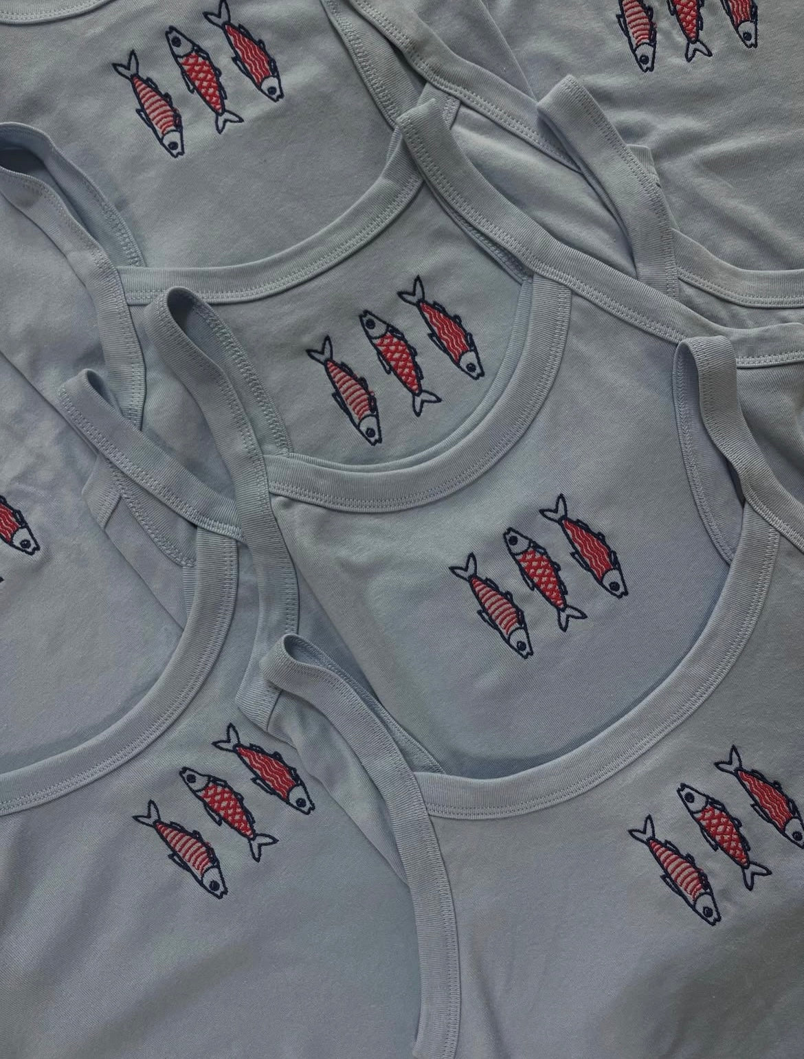 Custom embroidered fish tanks