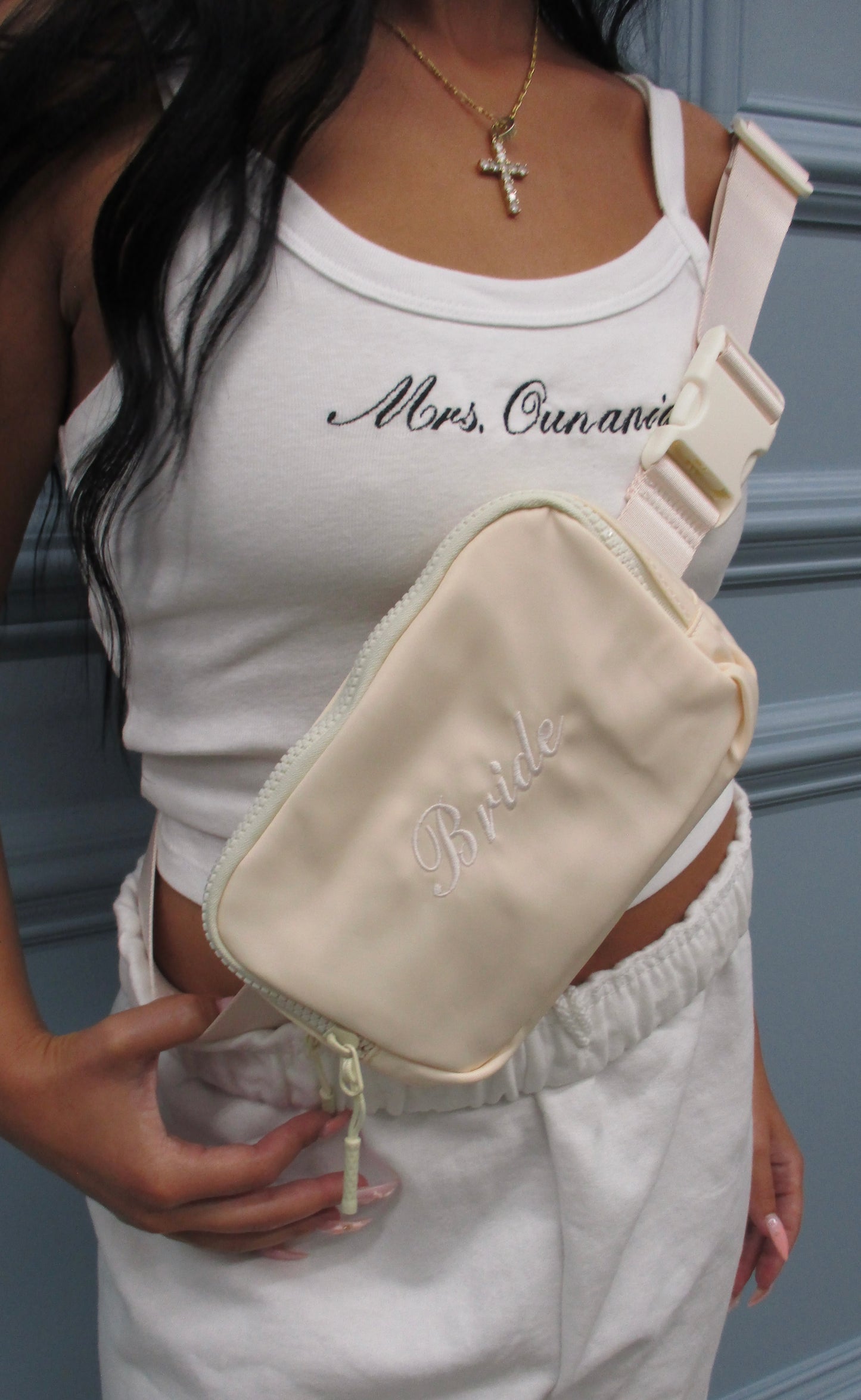 Custom embroidered fanny pack