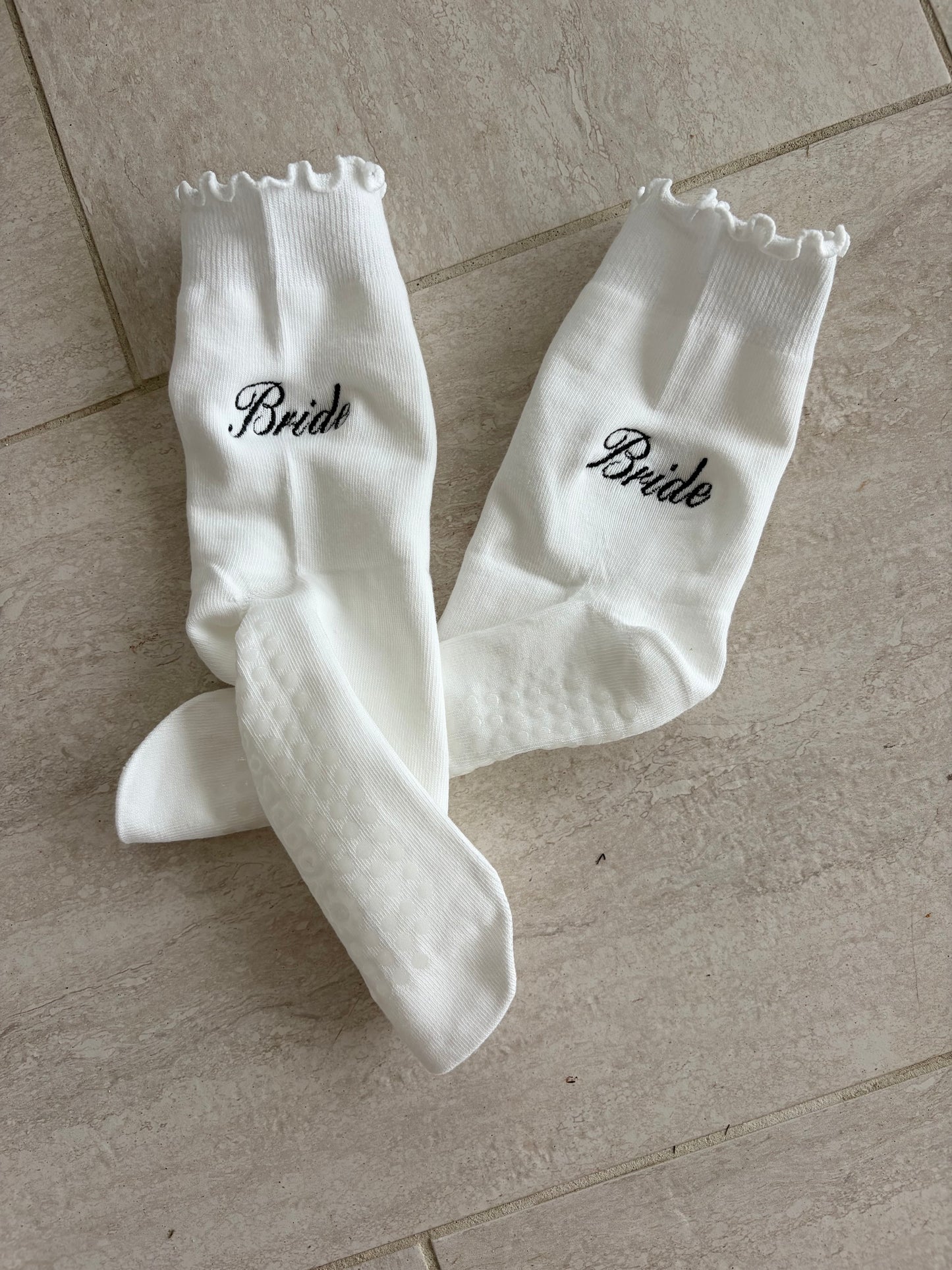 Custom pilates socks