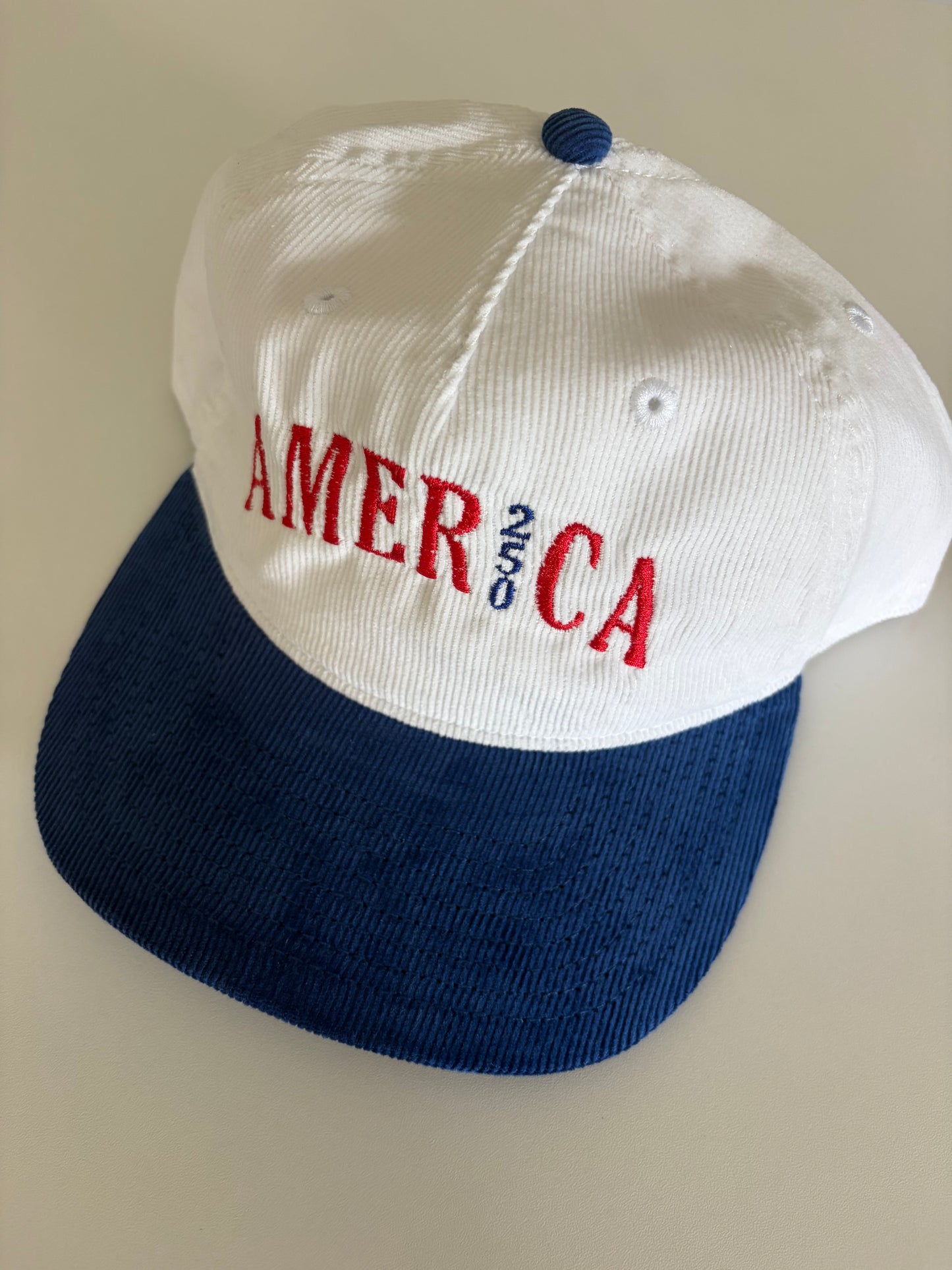 America 250 corduroy hat