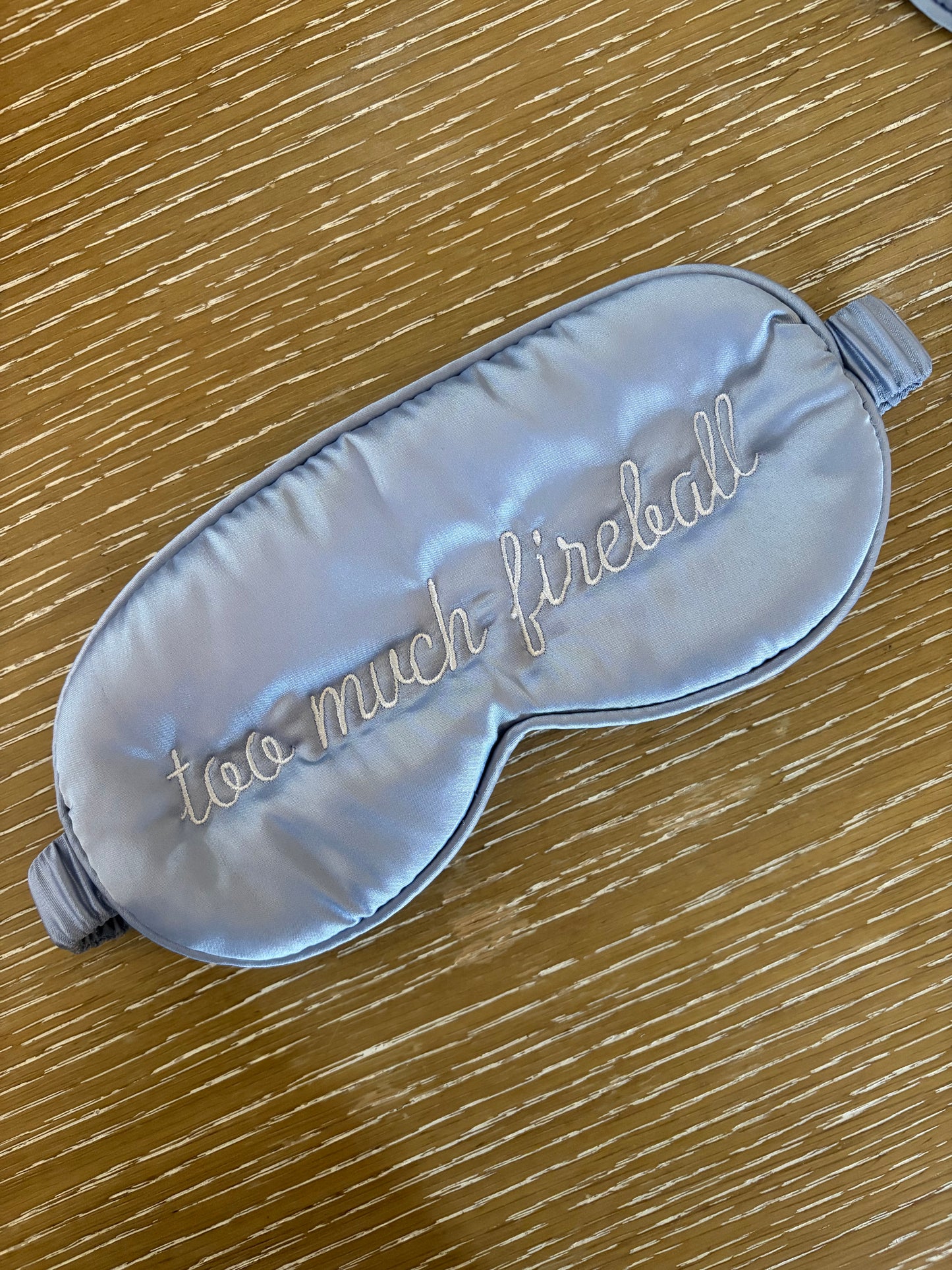 Custom embroidered sleeping mask (single)