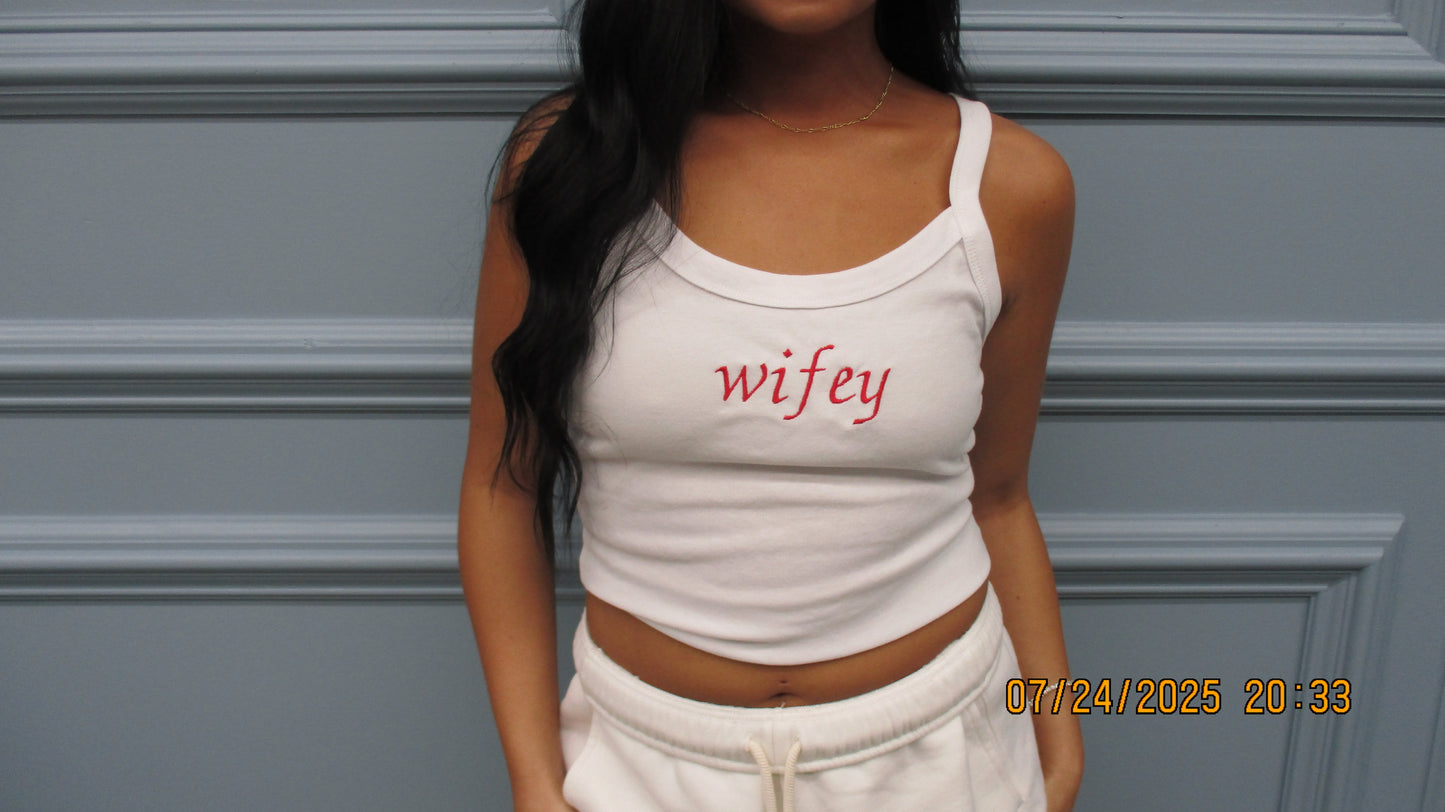 Custom embroidered tank tops