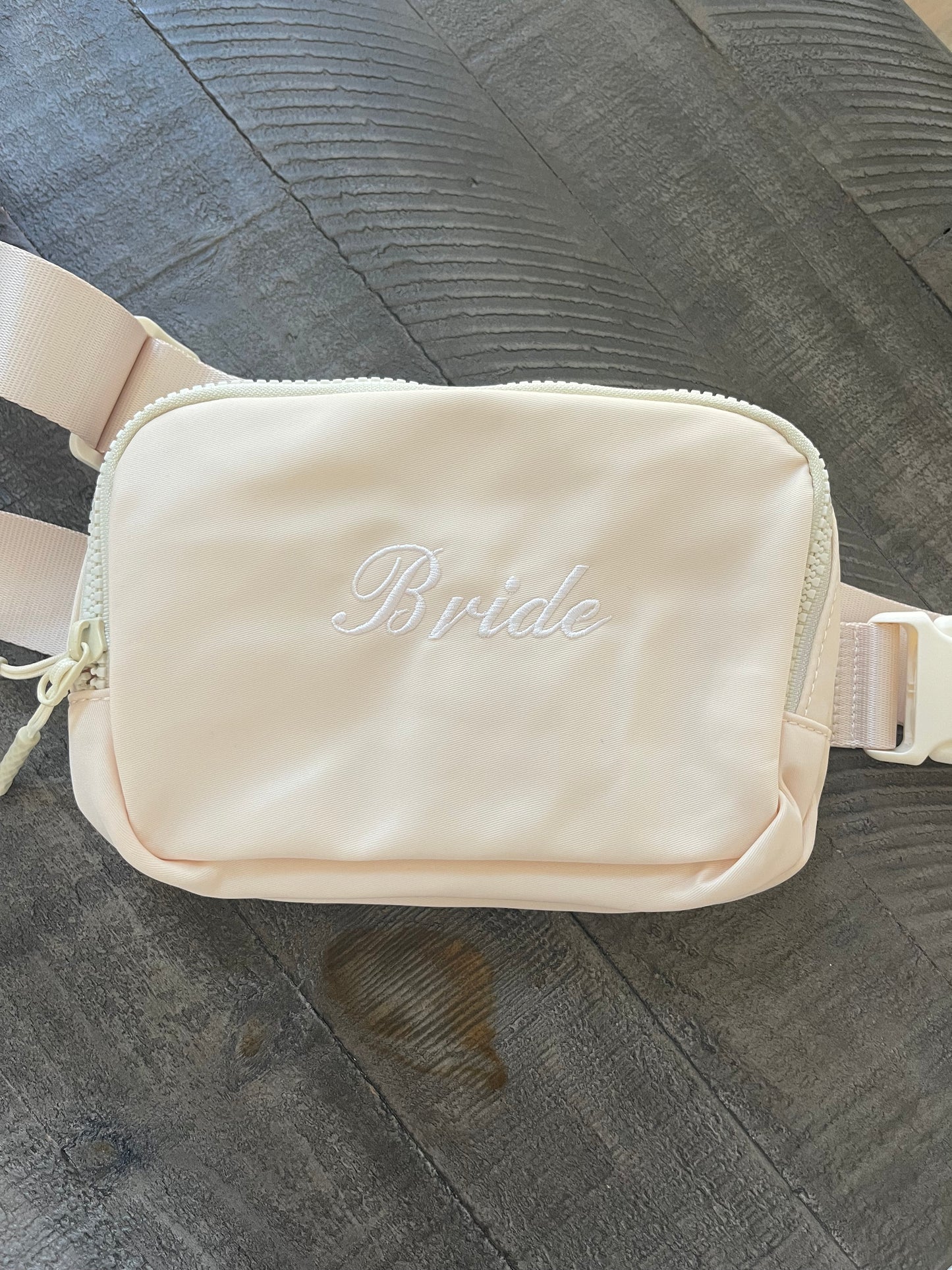 Custom embroidered fanny pack