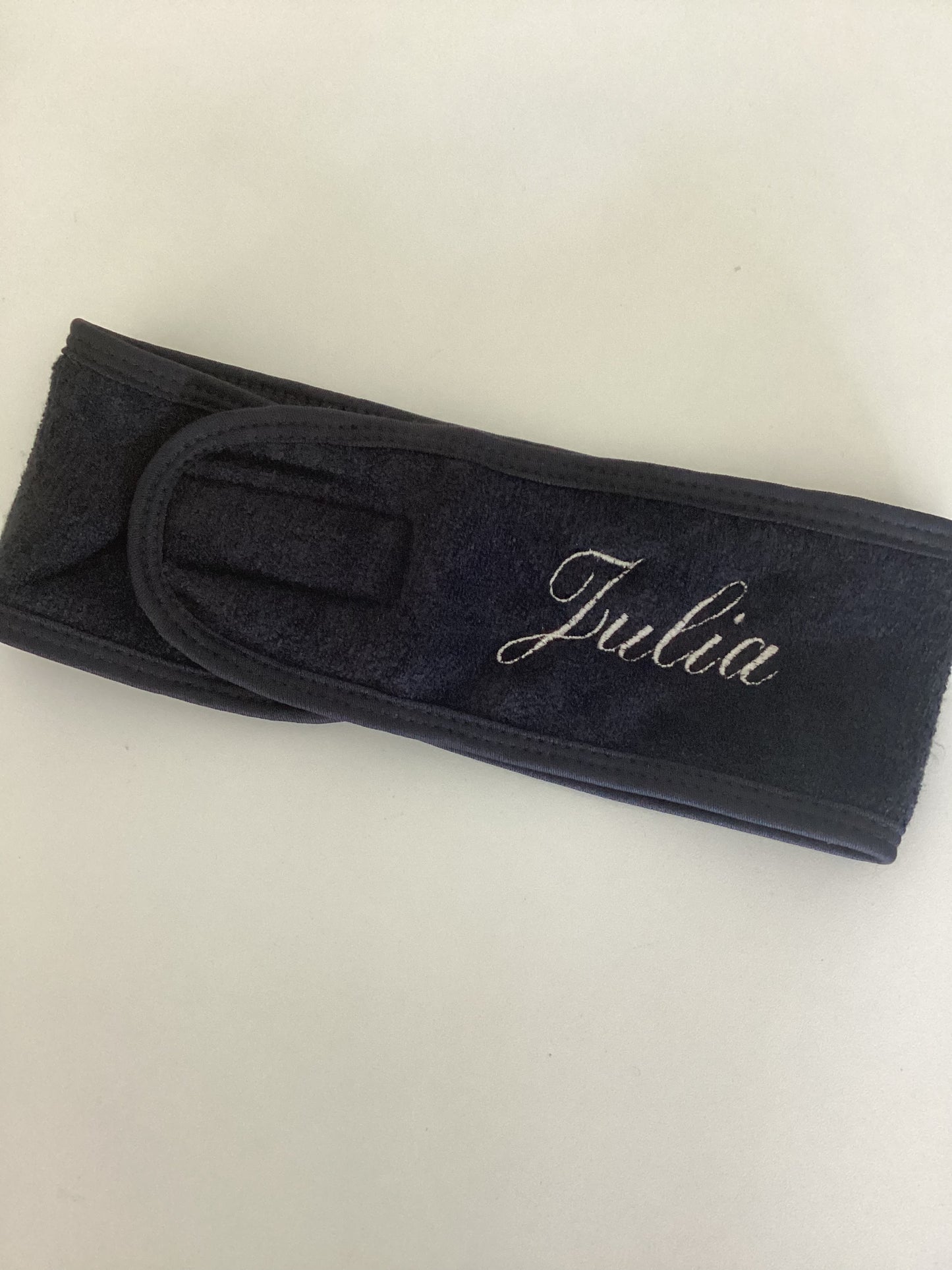 Custom spa headband