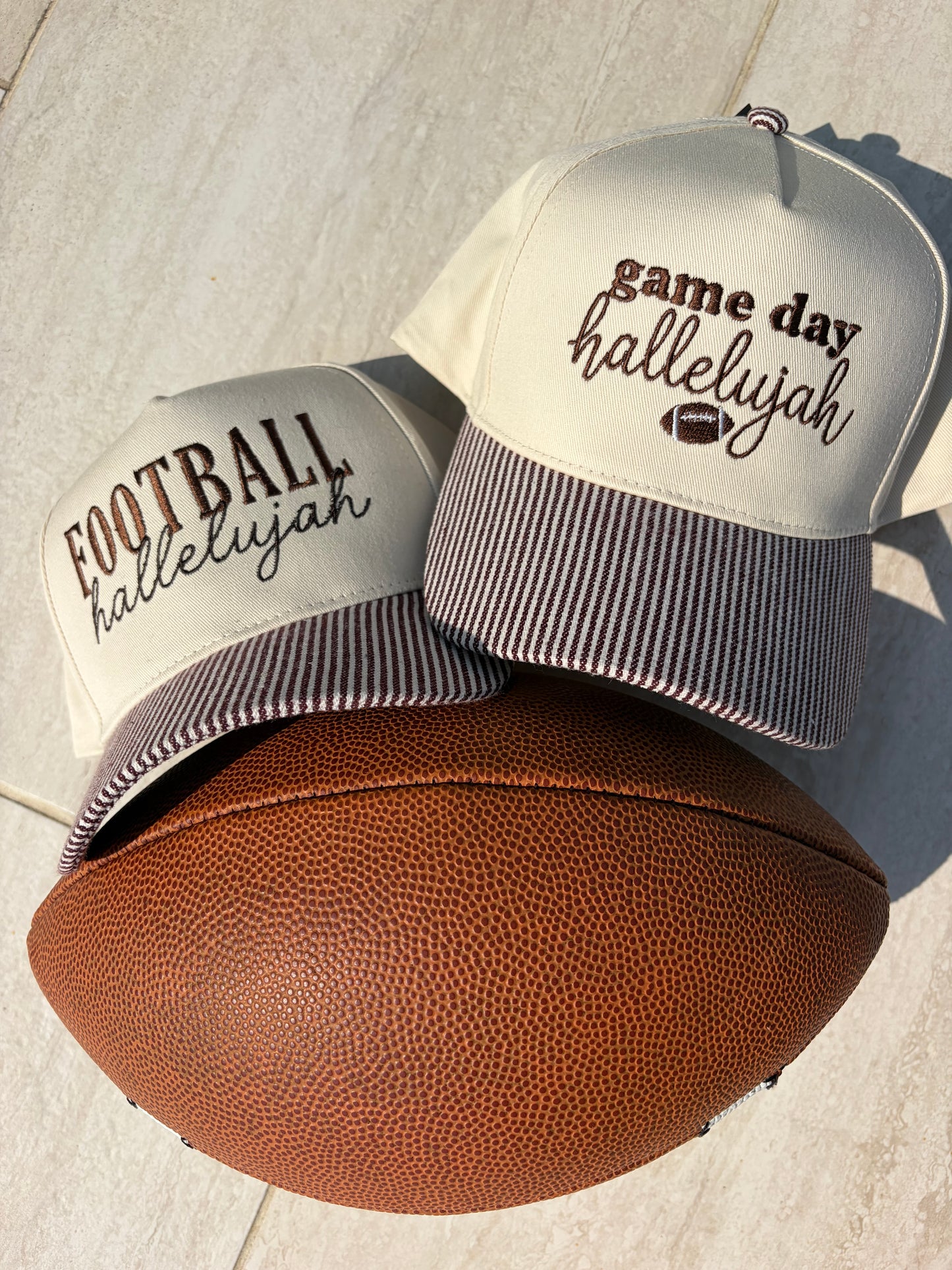 Football hallelujah hat