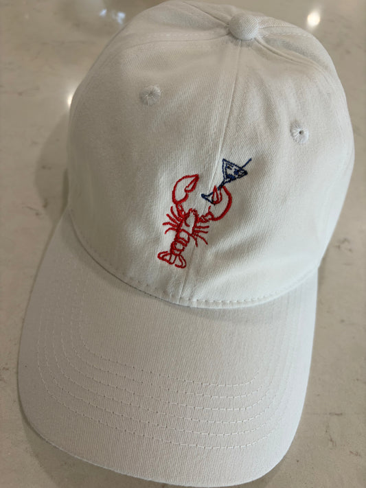 Lobster martini hat