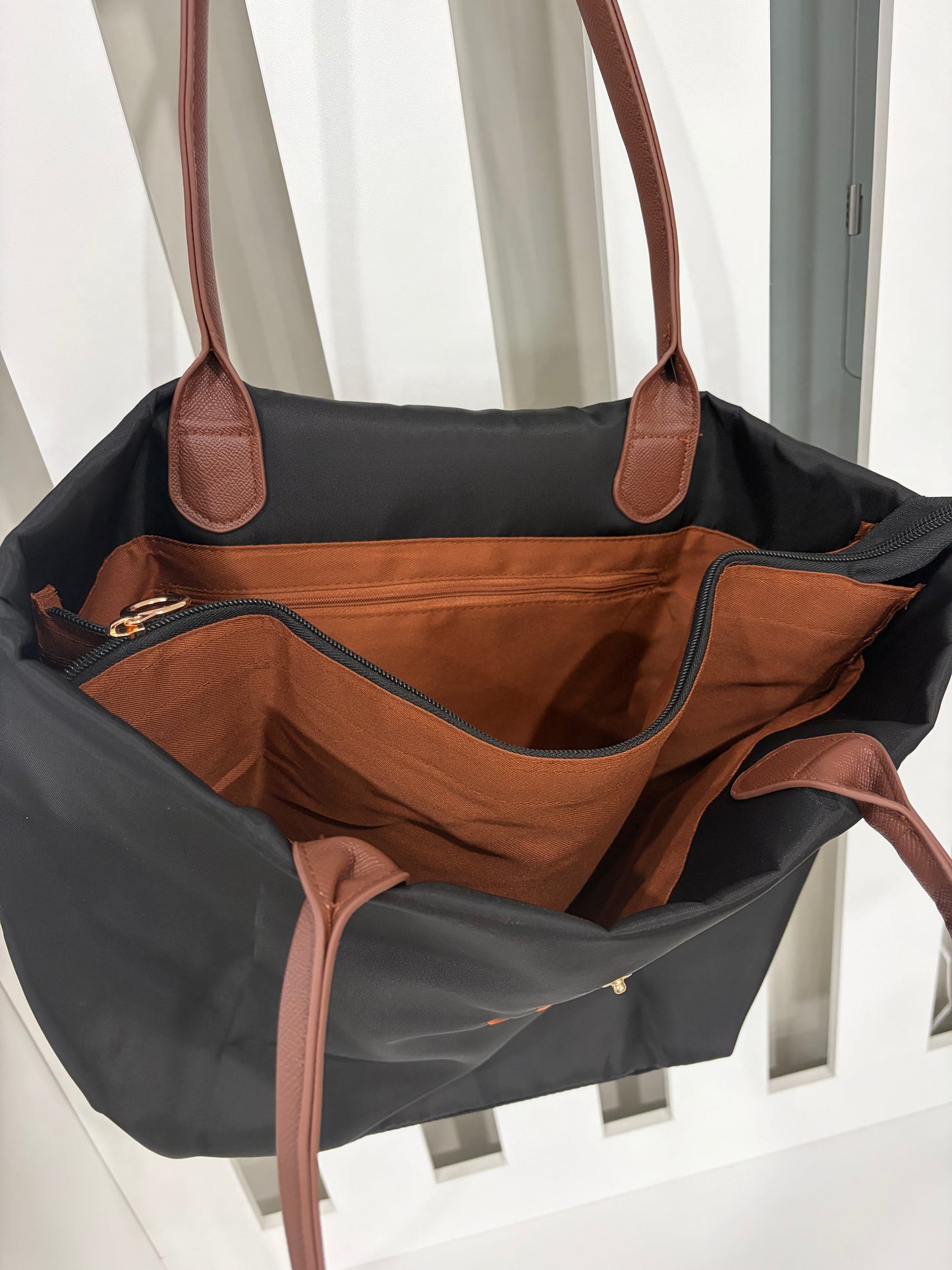Custom nylon tote bag